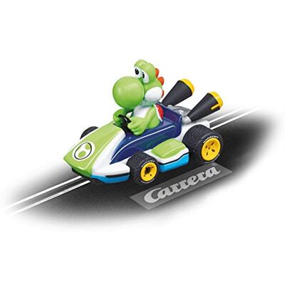 Carrera FIRST 20065003 Mario Kart Yoshi 1:43 Scale Slot Car With Original License Suitable For Ages 6 Years+ Carrera FIRST 20065003 Mario Kart Yoshi 1:43 Scale Slot Car With Original License Suitable For Ages 6 Years+
