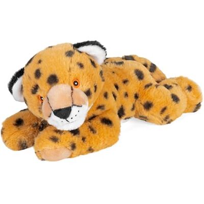 WILD REPUBLIC EcoKins Cheetah Stuffed Animal 12 inch, Eco Friendly Gifts for Kids, Plush Toy, Handcrafted Using 16 Recycled Plastic Water Bottles WILD REPUBLIC EcoKins Cheetah Stuffed Animal 12 inch, Eco Friendly Gifts for Kids, Plush Toy, Handcrafted Using 16 Recycled Plastic Water Bottles