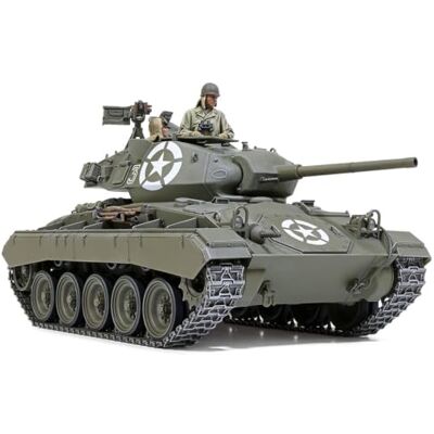 Tamiya 35391 1:35 US M24 Chaffee Euro Theater Model Kit Hobby Military Plastic Standing Model Tamiya 35391 1:35 US M24 Chaffee Euro Theater Model Kit Hobby Military Plastic Standing Model