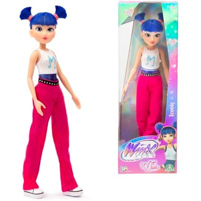 Winx Club Winx Musa Doll, Fashion Doll, 27 cm High Fully Articulated Dress, Dress As Seen In The New Animated Series, For Children From 3 Years Old, Fuchsia Pink and Blue Winx Club Winx Musa Doll, Fashion Doll, 27 cm High Fully Articulated Dress, Dress As Seen In The New Animated Series, For Children From 3 Years Old, Fuchsia Pink and Blue