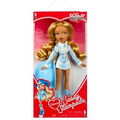 Bratz Sassy Stampede Yasmin Collectable Fashion Doll Western Cowgirl Style Doll with Outfit and Accessories Bratz Sassy Stampede Yasmin Collectable Fashion Doll Western Cowgirl Style Doll with Outfit and Accessories