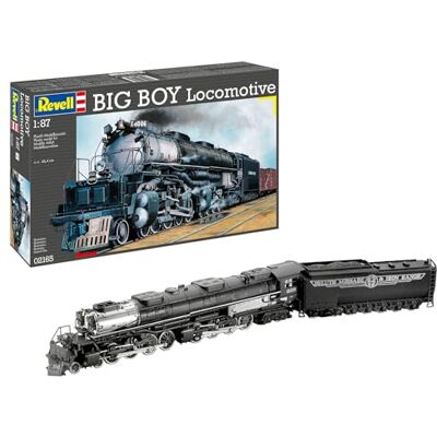 Revell Model Kit - Locomotive Big Boy - Multicolore - 02165 Revell Model Kit - Locomotive Big Boy - Multicolore - 02165