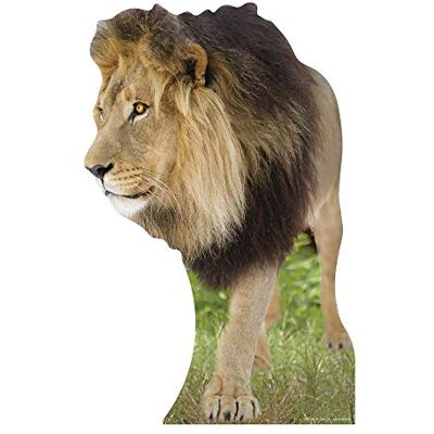 Iconicgreats Lion Lifesize Cardboard Cutout - Party Decor Iconicgreats Lion Lifesize Cardboard Cutout - Party Decor