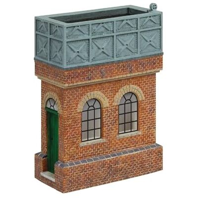 Hornby R7405 OO Gauge Small Water Tower Model Railway Accessories, Miniature Diorama Scenery for Train Sets Lifelike Train Building Model Scale 1:76, Gray Or Brown Hornby R7405 OO Gauge Small Water Tower Model Railway Accessories, Miniature Diorama Scenery for Train Sets Lifelike Train Building Model Scale 1:76, Gray Or Brown