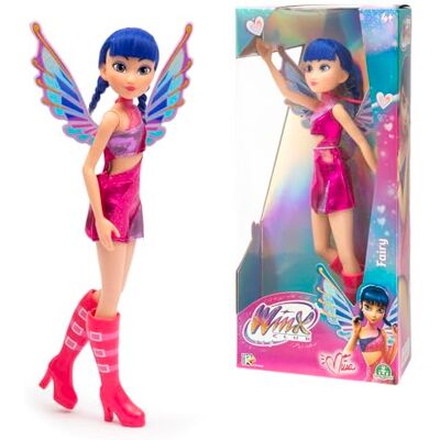 Winx Club Winx Fairy Doll – Musa with Glitter Wings & Articulated Joints – Removable Fairy Accessories – Musical Transformation Look – Official Toy for Girls – Ages 4+ Winx Club Winx Fairy Doll – Musa with Glitter Wings & Articulated Joints – Removable Fairy Accessories – Musical Transformation Look – Official Toy for Girls – Ages 4+