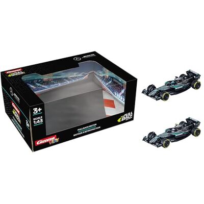 Pull & SPEED Carrera Mercedes-AMG PETRONAS Formula 1 Team Twinpack 2025 F1 Cars with Pull-Back Motor, Scale 1:43, Includes Mercedes-AMG F1 W16 E Performance G. Russell & K. Antonelli, from 3 Years Pull & SPEED Carrera Mercedes-AMG PETRONAS Formula 1 Team Twinpack 2025 F1 Cars with Pull-Back Motor, Scale 1:43, Includes Mercedes-AMG F1 W16 E Performance G. Russell & K. Antonelli, from 3 Years