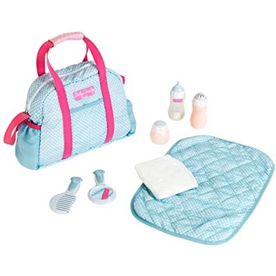 Theo Klein 1746 Baby Coralie Changing Bag I Baby doll bag with accessories I Toy for children from 3 years Theo Klein 1746 Baby Coralie Changing Bag I Baby doll bag with accessories I Toy for children from 3 years