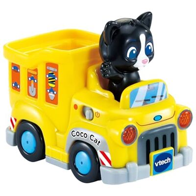 VTech Toot-Toot Drivers Coco Cat the Builder, Interactive Toddlers Toy, Pretend Play with Lights and Sounds, Gift For Ages 12 Months, 2, 3, 4+ Years, English Version VTech Toot-Toot Drivers Coco Cat the Builder, Interactive Toddlers Toy, Pretend Play with Lights and Sounds, Gift For Ages 12 Months, 2, 3, 4+ Years, English Version