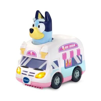 VTech Toot-Toot Drivers Ice Cream Adventure Play Set, Bluey Playset includes Toy Vehicle, Vehicle Tracks for Kids with Lights and Sounds, Gift For Ages 12 Months, 2, 3, 4+ Years, English Version VTech Toot-Toot Drivers Ice Cream Adventure Play Set, Bluey Playset includes Toy Vehicle, Vehicle Tracks for Kids with Lights and Sounds, Gift For Ages 12 Months, 2, 3, 4+ Years, English Version