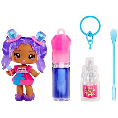 Yummiland x Licensed Sweets Lip Gloss Doll: Ring Pop Ruthie Pop Includes 1 Doll, DIY Lip Gloss + Removable Keychain, Cosmetic Play, Collectible, Suitable for Children Ages 4+ Yummiland x Licensed Sweets Lip Gloss Doll: Ring Pop Ruthie Pop Includes 1 Doll, DIY Lip Gloss + Removable Keychain, Cosmetic Play, Collectible, Suitable for Children Ages 4+