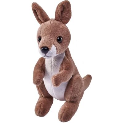 WILD REPUBLIC Pocketkins Eco Kangaroo, Stuffed Animal, 5 Inches, Plush Toy, Made from Recycled Materials, Eco Friendly WILD REPUBLIC Pocketkins Eco Kangaroo, Stuffed Animal, 5 Inches, Plush Toy, Made from Recycled Materials, Eco Friendly