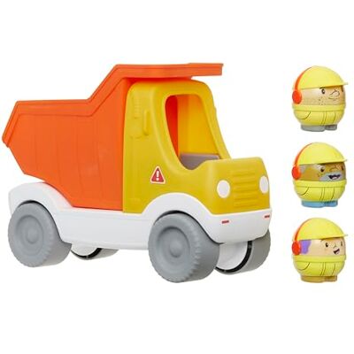 little tikes Toddle Tots Haul Away Dump Truck Toddler Playset Dump Truck & 3 Character Figures for Pretend Play Toy for Toddlers and Kids Suitable for Girls and Boys Ages 1-5 Years little tikes Toddle Tots Haul Away Dump Truck Toddler Playset Dump Truck & 3 Character Figures for Pretend Play Toy for Toddlers and Kids Suitable for Girls and Boys Ages 1-5 Years