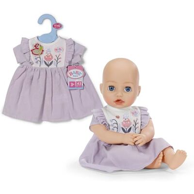 BABY born dress with embroidery in forest motif for 43cm dolls BABY born dress with embroidery in forest motif for 43cm dolls