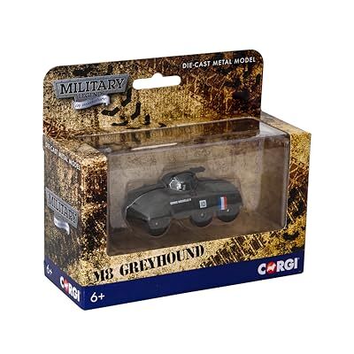 Corgi CS90640 MiM M8 Greyhound 14th Armoured Division N-W Europe Show Case, Green Corgi CS90640 MiM M8 Greyhound 14th Armoured Division N-W Europe Show Case, Green