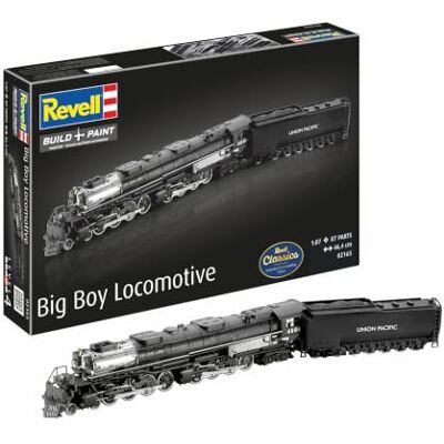Revell Model Kit - Locomotive Big Boy - Multicolore - 02165 Revell Model Kit - Locomotive Big Boy - Multicolore - 02165