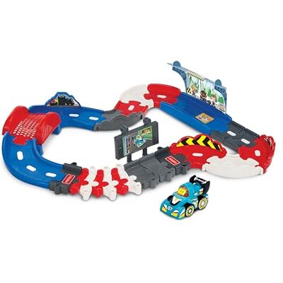 VTech Toot-Toot Drivers® V Racers Pit Stop, Interactive Toy Track Set, Includes 22 Pieces, Toddler Toy Car Playset, Interactive Toy for Pretend Play, Gift for Ages 12 Months, 2, 3, 4+ Years, English Version VTech Toot-Toot Drivers® V Racers Pit Stop, Interactive Toy Track Set, Includes 22 Pieces, Toddler Toy Car Playset, Interactive Toy for Pretend Play, Gift for Ages 12 Months, 2, 3, 4+ Years, English Version