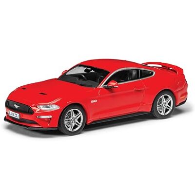 Corgi Diecast Model Cars VA15503 Ford Mustang Mk6 GT Fastback, Race Red American Muscle Car Collectible for Men & Women Small Die Cast Toy Models for Boys, Gift for Motor Enthusiasts Corgi Diecast Model Cars VA15503 Ford Mustang Mk6 GT Fastback, Race Red American Muscle Car Collectible for Men & Women Small Die Cast Toy Models for Boys, Gift for Motor Enthusiasts