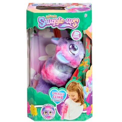 Animagic Snuggleups (Purple) Your New Friend Who Climbs Your Clothes To Cuddle! Magic Interactive Pet With Over 30 Sounds & Songs Gift For Kids Ages 4+ Animagic Snuggleups (Purple) Your New Friend Who Climbs Your Clothes To Cuddle! Magic Interactive Pet With Over 30 Sounds & Songs Gift For Kids Ages 4+