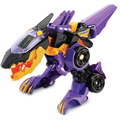 VTech Switch and Go Dinos Spinosaurus Dino Car Transformer 2 in 1 Toy with Dino Voice, Sound and Light Effects For Kids 3-8 Years VTech Switch and Go Dinos Spinosaurus Dino Car Transformer 2 in 1 Toy with Dino Voice, Sound and Light Effects For Kids 3-8 Years