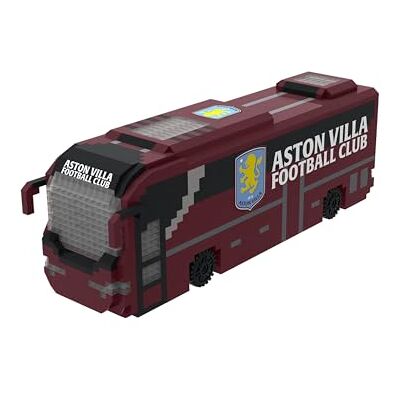 FOCO Officially Licensed Aston Villa FC 3D BRXLZ Bricks Coach Construction Toy Model FOCO Officially Licensed Aston Villa FC 3D BRXLZ Bricks Coach Construction Toy Model