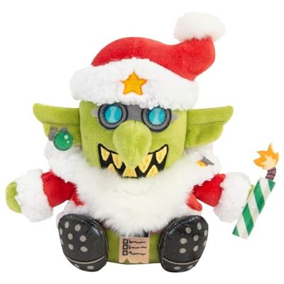 TOMY Warhammer Da Red Gobbo Plush, Collectable Soft Toy for Teens and Adults, Warhammer 40,000 Festive Goblin Figure, Grotmas Bomb Detail, Officially Licensed Gift, Ages 12+ TOMY Warhammer Da Red Gobbo Plush, Collectable Soft Toy for Teens and Adults, Warhammer 40,000 Festive Goblin Figure, Grotmas Bomb Detail, Officially Licensed Gift, Ages 12+