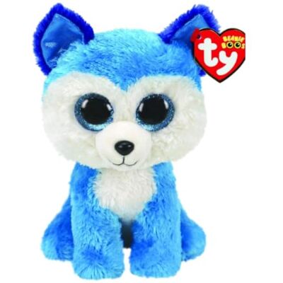 TY UK Ltd 2005086 Prince Husky Boo Med Plush Animal, Multicolor, 24cm TY UK Ltd 2005086 Prince Husky Boo Med Plush Animal, Multicolor, 24cm