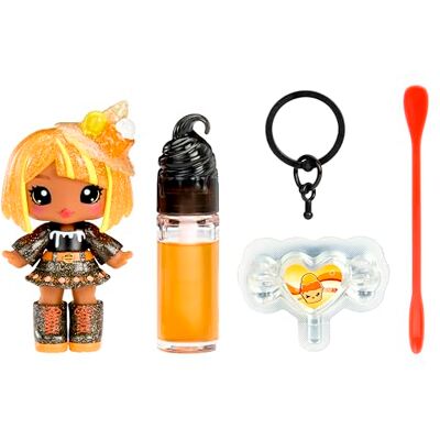 Yummiland x Halloween Lip Gloss Doll Blair Treats Includes 1 Doll, DIY Lip Gloss + Keychain, Cosmetic Play, Seasonal Collectible, Suitable for Children Ages 4+ Yummiland x Halloween Lip Gloss Doll Blair Treats Includes 1 Doll, DIY Lip Gloss + Keychain, Cosmetic Play, Seasonal Collectible, Suitable for Children Ages 4+