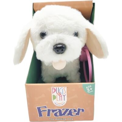 Pugs At Play Frazer Walking Dog With Hand Control And Color Box Interactive Plush Toy – Soft Electronic Animal That Moves and Makes Sounds, for Toddlers and Kids Pugs At Play Frazer Walking Dog With Hand Control And Color Box Interactive Plush Toy – Soft Electronic Animal That Moves and Makes Sounds, for Toddlers and Kids