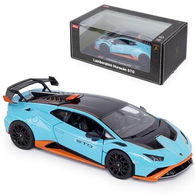 CMJ Lamborghini Huracan STO 1:18 Scale Die-Cast Model Car Detailed Collectors Edition Diecast Official Licensed Product CMJ Lamborghini Huracan STO 1:18 Scale Die-Cast Model Car Detailed Collectors Edition Diecast Official Licensed Product