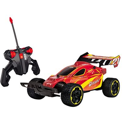 Dickie Toys RC Quiksand Hopper Remote Controlled Car (32 cm) for Children from 6 Years, Toy Vehicle with Remote Control and Batteries, 201106009, Multi-Coloured Dickie Toys RC Quiksand Hopper Remote Controlled Car (32 cm) for Children from 6 Years, Toy Vehicle with Remote Control and Batteries, 201106009, Multi-Coloured