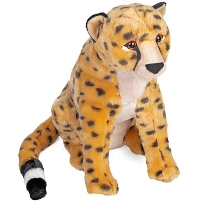WILD REPUBLIC Artist Collection Cheetah, Stuffed Animal, 13 Inches, Plush Toy, Fill is Spun Recycled Water Bottles, 15 WILD REPUBLIC Artist Collection Cheetah, Stuffed Animal, 13 Inches, Plush Toy, Fill is Spun Recycled Water Bottles, 15