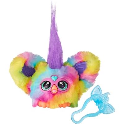 Furby Furblets Series 1 Collectible Ray-Vee Mini Electronic Plush Toy with Sounds for Kids, Interactive Talking Collectible, Soft to the Touch Furby Furblets Series 1 Collectible Ray-Vee Mini Electronic Plush Toy with Sounds for Kids, Interactive Talking Collectible, Soft to the Touch