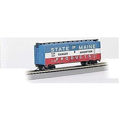 Bachmann Trains BANGOR & AROOSTOOK 40' Box Car - Model Train Car Bachmann Trains BANGOR & AROOSTOOK 40' Box Car - Model Train Car
