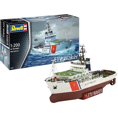 Revell 05240 ETV Waker Ship Model Kit 1:200, Bright Colors Revell 05240 ETV Waker Ship Model Kit 1:200, Bright Colors