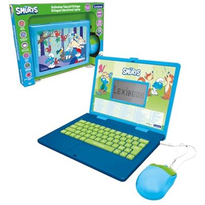 LEXIBOOK , Smurfs Educational Laptop for kids, JC598SFi1 LEXIBOOK , Smurfs Educational Laptop for kids, JC598SFi1