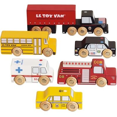 Le Toy Van New York Car Set Le Toy Van New York Car Set