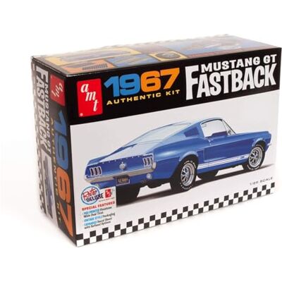 AMT 1:25 1967 Ford Mustang GT Fastback AMT 1:25 1967 Ford Mustang GT Fastback