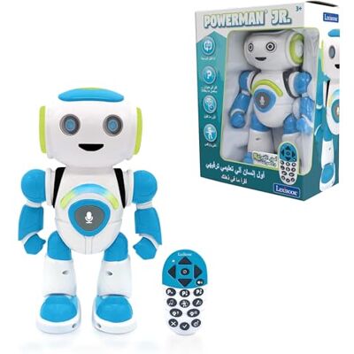 LEXIBOOK , Powerman® Jr., Smart Interactive Toy Robot that Reads in the Mind Toy for Kids Dancing Plays Music Animal Quiz STEM Programmable Remote Control Boy Robot Junior Green/Blue, ROB20AR LEXIBOOK , Powerman® Jr., Smart Interactive Toy Robot that Reads in the Mind Toy for Kids Dancing Plays Music Animal Quiz STEM Programmable Remote Control Boy Robot Junior Green/Blue, ROB20AR