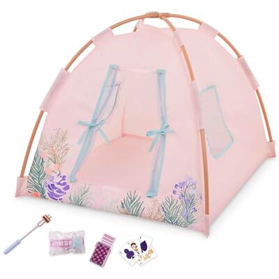 Our Generation Camping Nights Doll Tent Playset Camping Toy 18-Inch Doll Accessories Pretend Play Kids 3 Years & Older Our Generation Camping Nights Doll Tent Playset Camping Toy 18-Inch Doll Accessories Pretend Play Kids 3 Years & Older