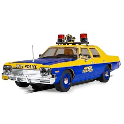 Scalextric C4636 Dodge Monaco NY State Police Slot Cars racing circuit Scalextric C4636 Dodge Monaco NY State Police Slot Cars racing circuit