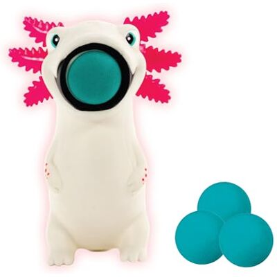 Paul Lamond Axolotl Squeeze Popper Air Power Foam Ball Popper Toy for Kids – Squeeze & Shoot Blaster with 4 Soft Foam Balls, Indoor & Outdoor Sensory Fidget Toy for Boys & Girls Age 5+ Paul Lamond Axolotl Squeeze Popper Air Power Foam Ball Popper Toy for Kids – Squeeze & Shoot Blaster with 4 Soft Foam Balls, Indoor & Outdoor Sensory Fidget Toy for Boys & Girls Age 5+