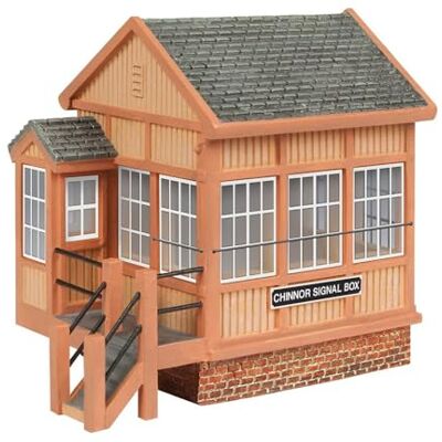 Hornby R7393 OO Gauge Chinnor Signal Box Extra Track Pieces for Model Railway Sets, Toy Train Track Building Accessories Hobbies for Men Scale 1:76, Black Hornby R7393 OO Gauge Chinnor Signal Box Extra Track Pieces for Model Railway Sets, Toy Train Track Building Accessories Hobbies for Men Scale 1:76, Black
