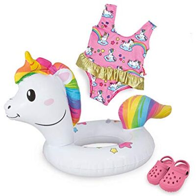 Heless 66 Swimming Kit for Unicorn Doll Size 35-45 cm Heless 66 Swimming Kit for Unicorn Doll Size 35-45 cm