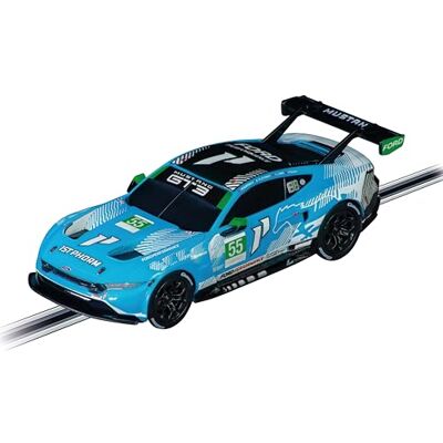 Carrera GO!!! 20064279 Ford Mustang GT3 Proton Competition, No.55 I 1:43 Scale Slot Car I With Original License I Suitable For Ages 6 Years+ Carrera GO!!! 20064279 Ford Mustang GT3 Proton Competition, No.55 I 1:43 Scale Slot Car I With Original License I Suitable For Ages 6 Years+