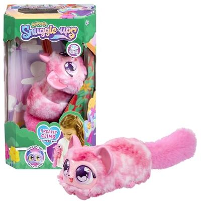Animagic Snuggleups (Pink) Your New Friend Who Climbs Your Clothes To Cuddle! Magic Interactive Pet With Over 30 Sounds & Songs Gift For Kids Ages 4+ Animagic Snuggleups (Pink) Your New Friend Who Climbs Your Clothes To Cuddle! Magic Interactive Pet With Over 30 Sounds & Songs Gift For Kids Ages 4+