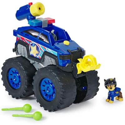 Paw Patrol : Rescue Wheels Chase’s Power Haulin’ Cruiser, Toy Truck with Launcher, Motorised Winch, Lights & Sounds, Kids’ Toys for Boys & Girls Ages 3+ Paw Patrol : Rescue Wheels Chase’s Power Haulin’ Cruiser, Toy Truck with Launcher, Motorised Winch, Lights & Sounds, Kids’ Toys for Boys & Girls Ages 3+