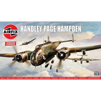 Airfix A04011V Handley Page Hampden Military Aircraft Plastic Model Kit Airfix A04011V Handley Page Hampden Military Aircraft Plastic Model Kit