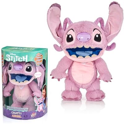 Wow Toys WOW! STUFF: Disney Chatty Angel Animatronic Plush Puppet – Over 100 Action & Sound Combinations Wow Toys WOW! STUFF: Disney Chatty Angel Animatronic Plush Puppet – Over 100 Action & Sound Combinations