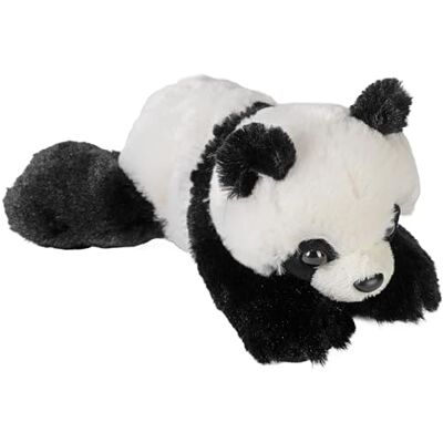 WILD REPUBLIC 16245, Panda Hug'ems Soft, Gifts for Kids, Cuddly Toy, 18 cm, Black WILD REPUBLIC 16245, Panda Hug'ems Soft, Gifts for Kids, Cuddly Toy, 18 cm, Black