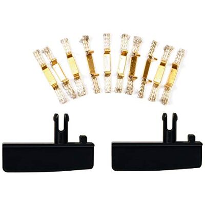 Carrera 20020366 2 guide keels incl. 8 double grinders Slot Car Track Accessory, Multicoloured, 6 x 1 x 15.5 cm, Digital 124 Carrera 20020366 2 guide keels incl. 8 double grinders Slot Car Track Accessory, Multicoloured, 6 x 1 x 15.5 cm, Digital 124